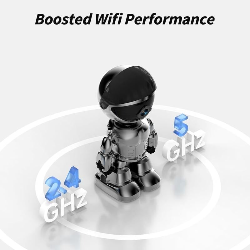 Last Day Sale 49% OFF✨ -2k 5g/2.4ghz WiFi Pet Robot Camera
