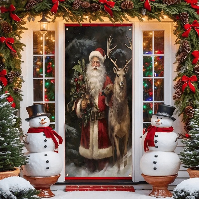 🔥Christmas Early Discount 49% Off🎅Santa Claus Door Frame Banner