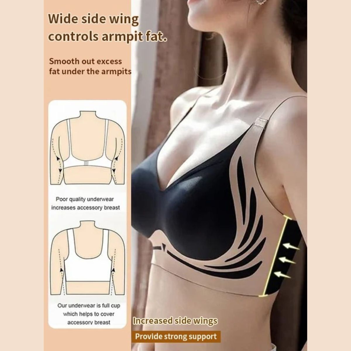 LushFitting - 70% OFF - Powerful Push-Up Seamless Bra