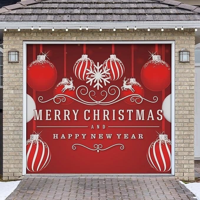 🎄Last Day Sale 49% OFF - Christmas 2024 Reusable Garage Door Decoration