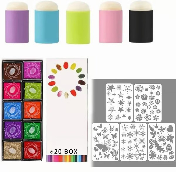 🔥 Last Day - 49% OFF 🔥 DIY Sponge Finger Painting Kit