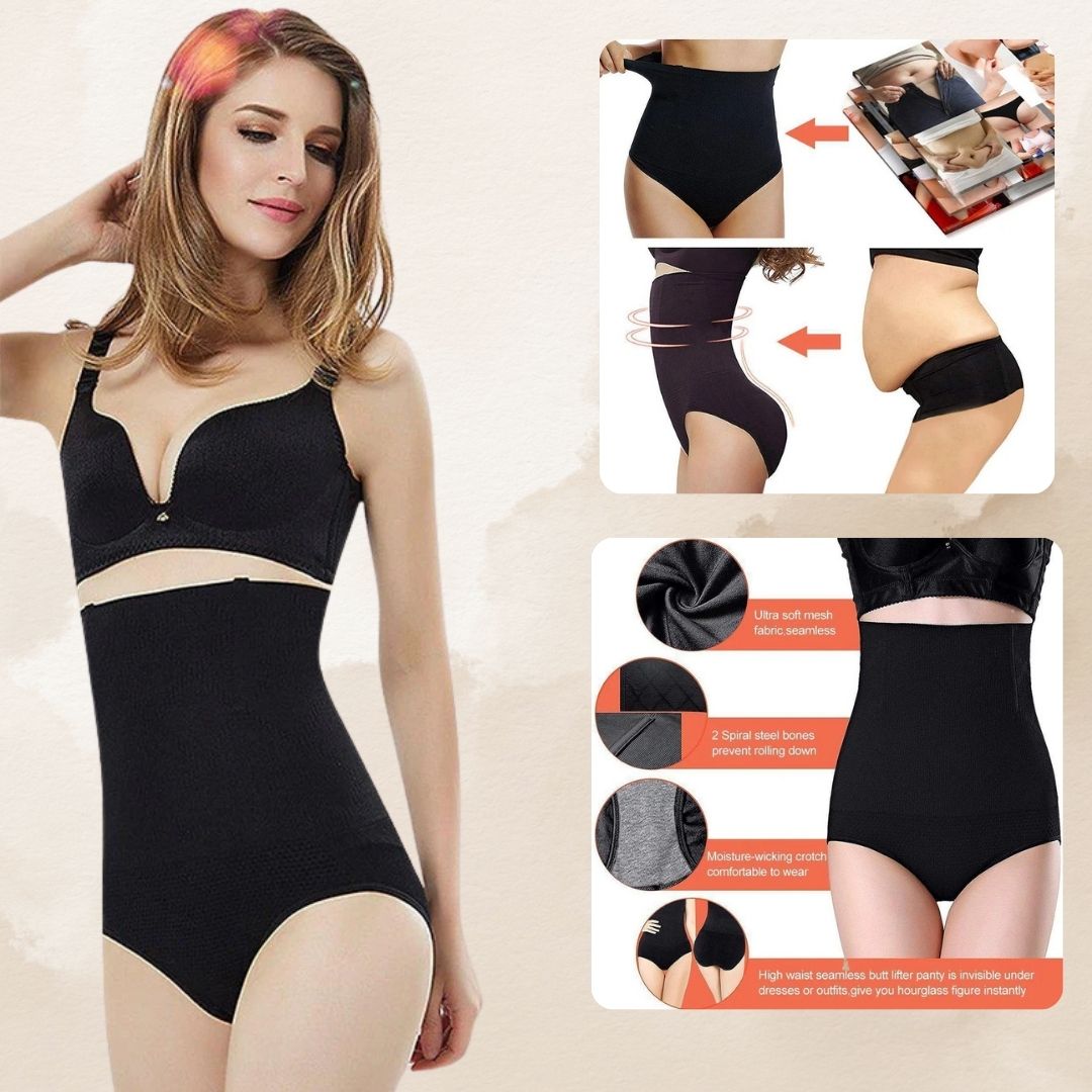 High Waist Tummy Control Shapewear Panties