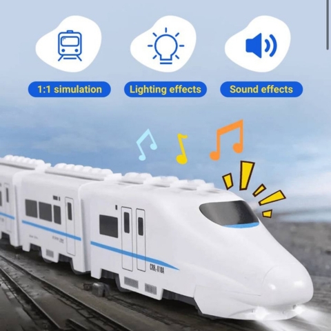🎁Hot Sale 49% OFF🔥Electric Universal Simulation High Speed Railway Harmony Train Toy