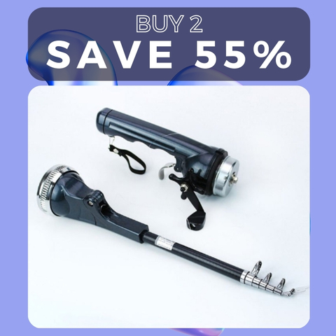 🔥Limited time offer 49% off🔥All-in-one Telescopic Fishing Rod Kit