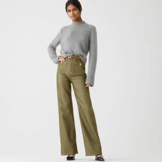 🎉LAST DAY 49% OFF👖Tummy Control Sailor Wide Leg Trouser
