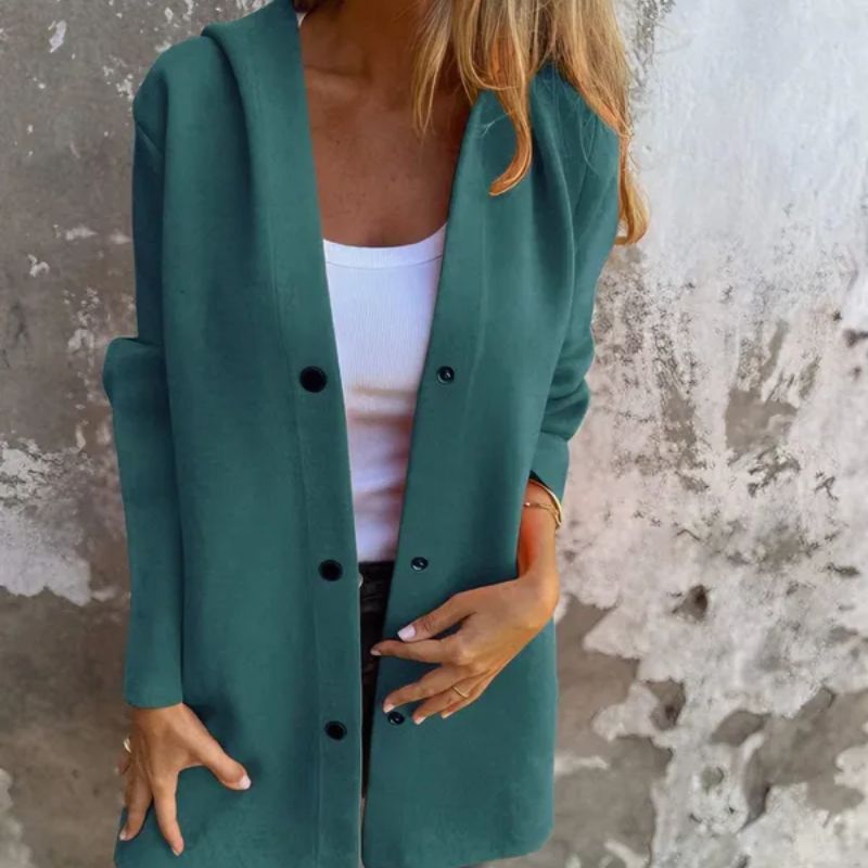 ✨Casual Single Breasted Hooded Jacket For Autumn