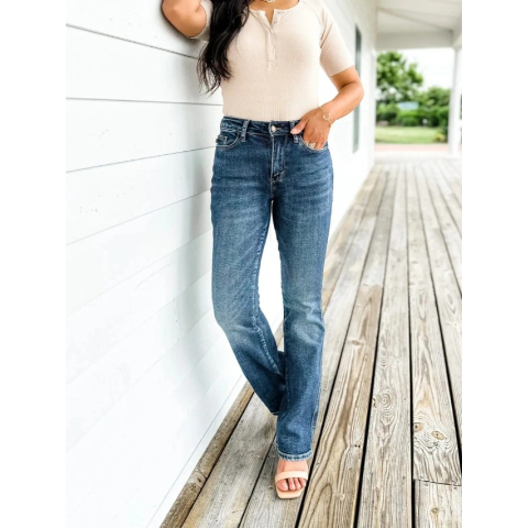 ✨HOT SALE 50% OFF👖New Tummy Control Bootcut Jeans 🔥