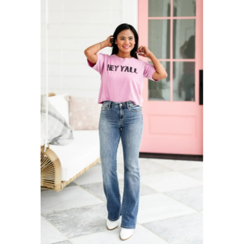 ✨HOT SALE 50% OFF👖New Tummy Control Bootcut Jeans 🔥