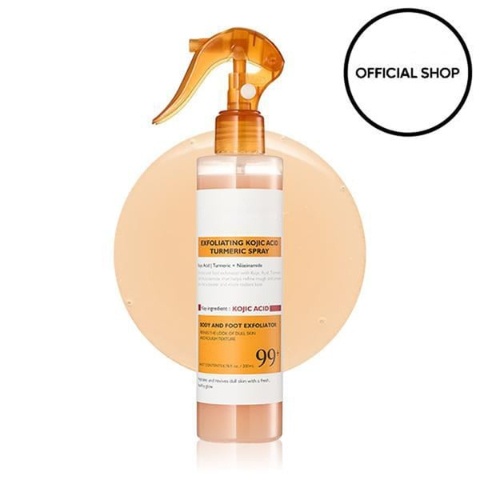 Peel Shot Keratin Care Kojic Acid Turmeric Spray - Exfoliating & Brightening Body Care