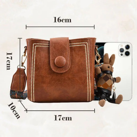 🎁Hot Sale 49% OFF⏳Vintage Fashion Bag with Adjustable Wider Shoulder Strap👜