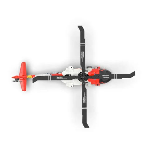 ⚡FLASH DEAL - CLEARANCE WAREHOUSE🚁Coast Guard RC F09-S Helicopter, 1/47 Scale 2.4G 6CH Gyro RC Helicopter w/ GPS Intelligent Control System