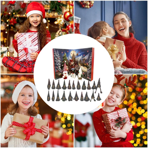 🎅2025 Christmas Handcrafted Gnomes Advent Calendar