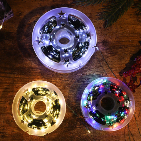 ✨ LED Fairy String Lights with Remote — Holiday-Ready Glow for Every Space