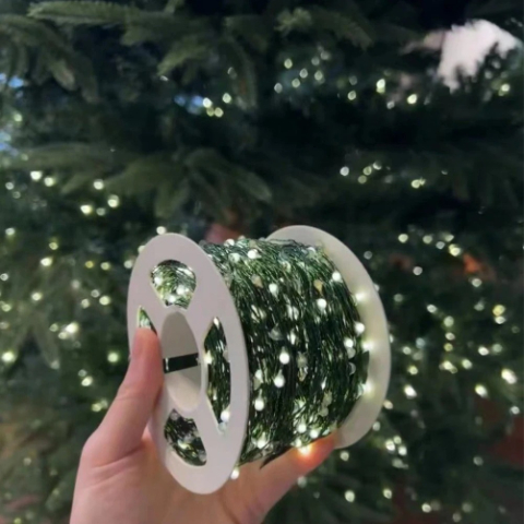 ✨ LED Fairy String Lights with Remote — Holiday-Ready Glow for Every Space