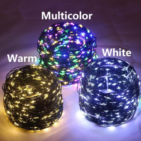 ✨ LED Fairy String Lights with Remote — Holiday-Ready Glow for Every Space