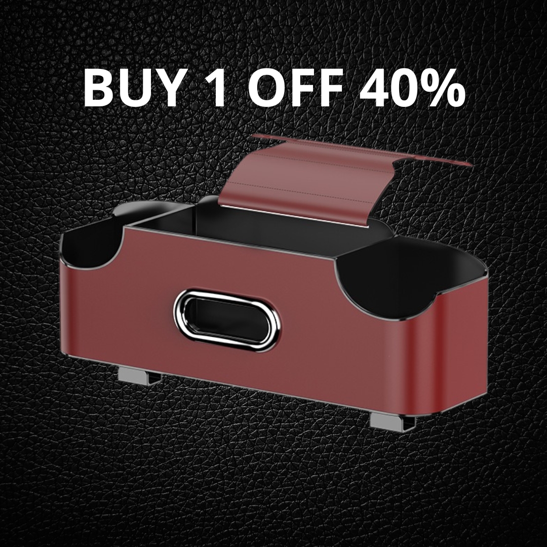 Multifunctional Car Seat Back Storage Box