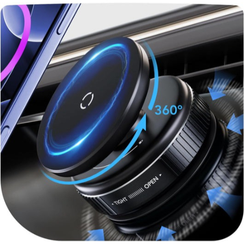Universal 360° Magnetic Suction Phone Holder
