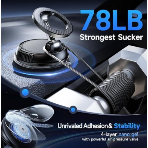 Universal 360° Magnetic Suction Phone Holder