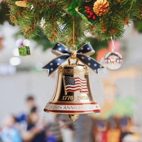 🔥Limited Time 🔔 The 2026 United States 250th Anniversary Bell Ornament (1776–2026)
