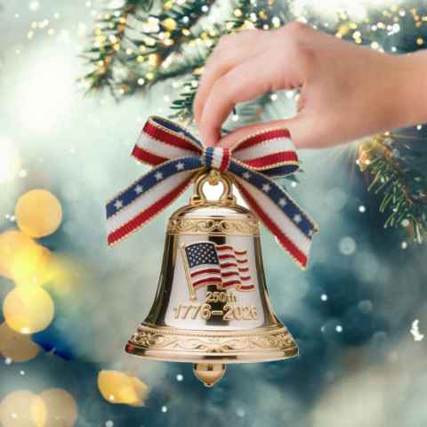 🔥Limited Time 🔔 The 2026 United States 250th Anniversary Bell Ornament (1776–2026)