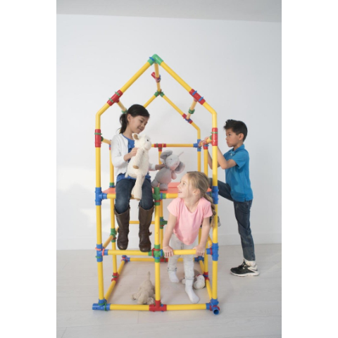 Best Seller: Tubelox Deluxe 220-Piece Set😍The Life-Sized Builiding & Construction Set Kids Love
