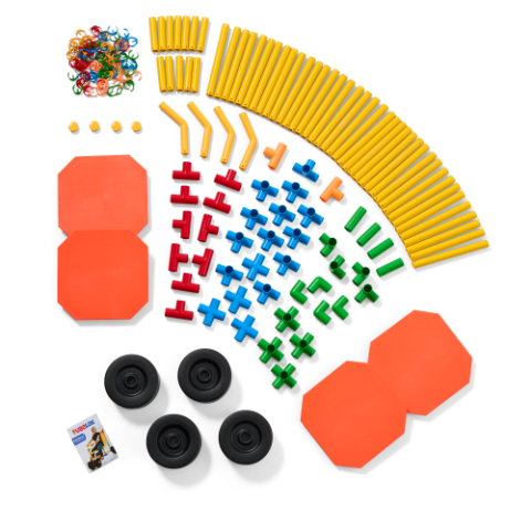 Best Seller: Tubelox Deluxe 220-Piece Set😍The Life-Sized Builiding & Construction Set Kids Love