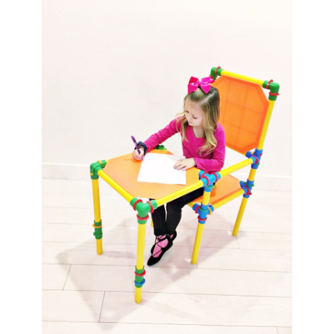 Best Seller: Tubelox Deluxe 220-Piece Set😍The Life-Sized Builiding & Construction Set Kids Love