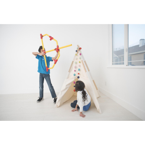 Best Seller: Tubelox Deluxe 220-Piece Set😍The Life-Sized Builiding & Construction Set Kids Love