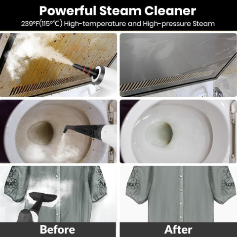 Pressurised Handheld Steam Cleaner Pressurized Handheld Multi-surface Steamer