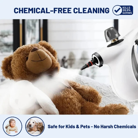 SorbiePro Steamer - The Mom's Secret Weapon for a Spotless, Chemical-Free Home