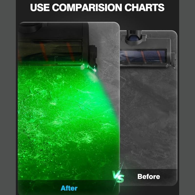 Vacuum Cleaner Dust Illumination Light🔥Help You See More dust and Dog Hair