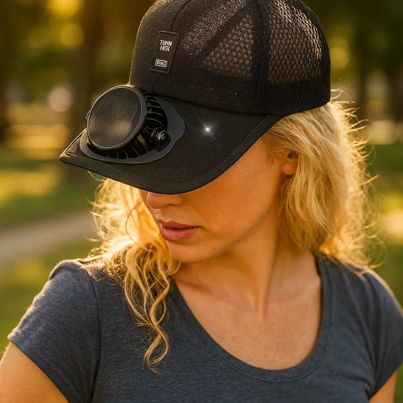 ⚡️FLASH SALE 70% OFF🎁Breathable Sunhat with Solar Fan