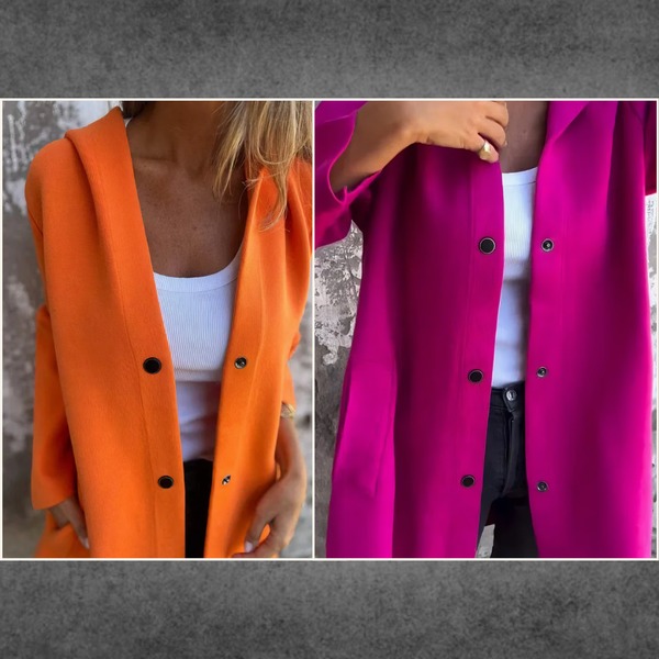 ✨Casual Single Breasted Hooded Jacket For Autumn