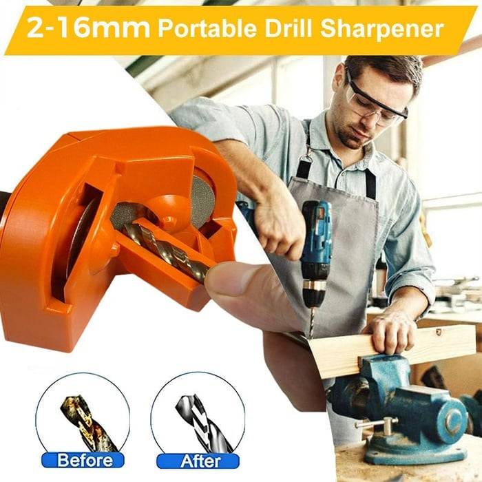 🔥Hot Sale 49% OFF - 🎁 Multifunctional Drill Sharpener