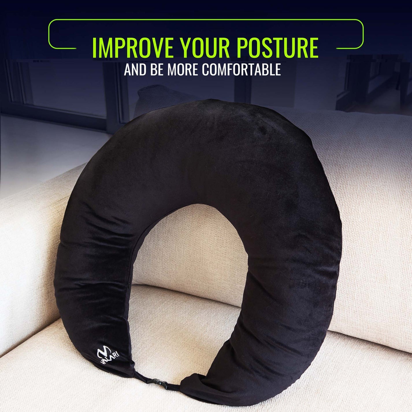 Valari Rare Gaming & Crochet Comfort Pillow