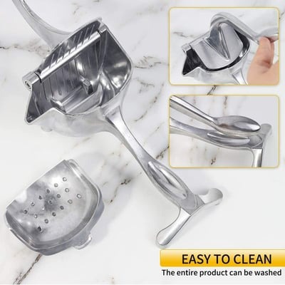 🍊✨ Aluminum Alloy Fresh Fruit Juice Extractor | Manual Fruit Squeezer for Healthy, Fresh Juices