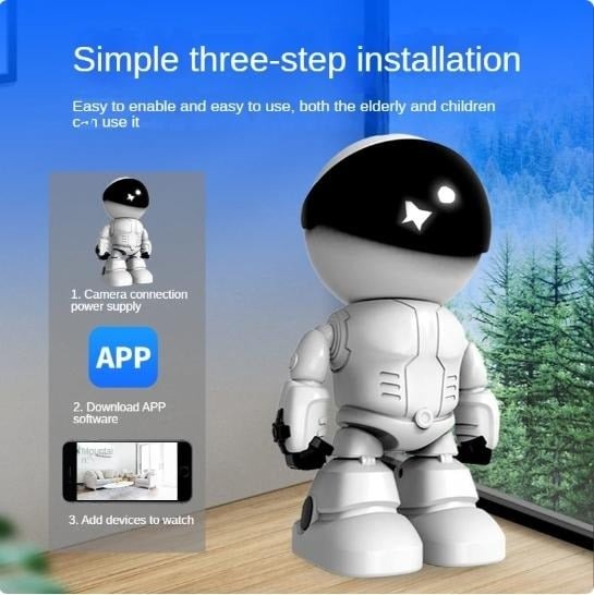 Last Day Sale 49% OFF✨ -2k 5g/2.4ghz WiFi Pet Robot Camera