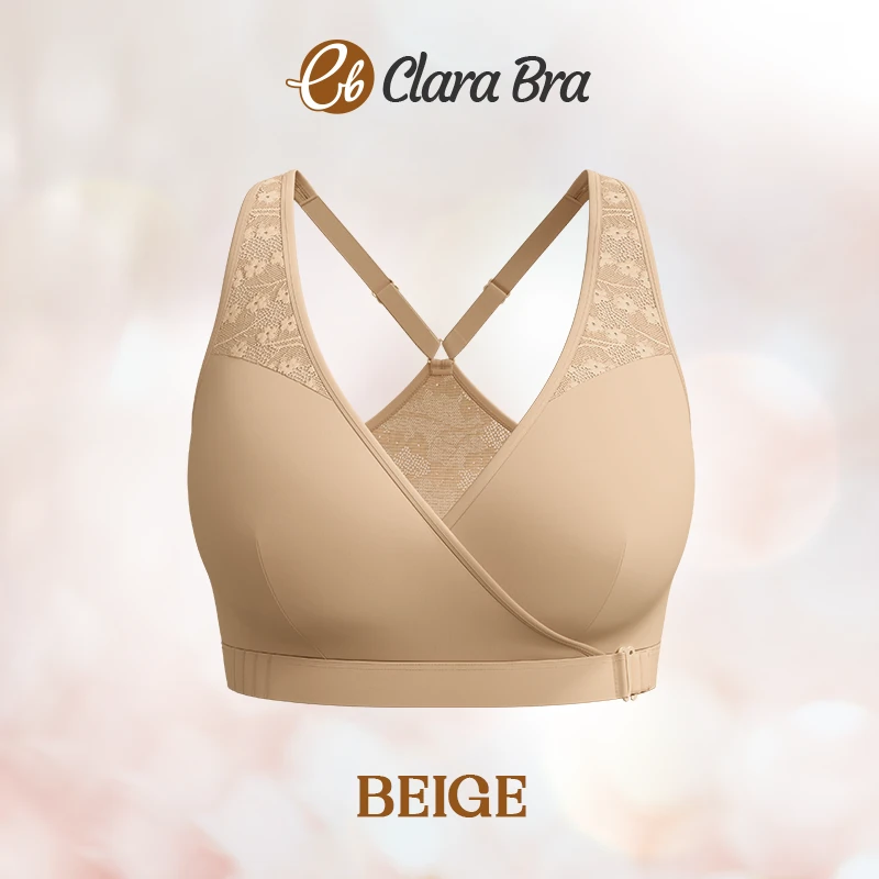 Clara Bra - LAST DAY SALE 80% OFF | No-Sag Breathable Front Closure Wireless Bra