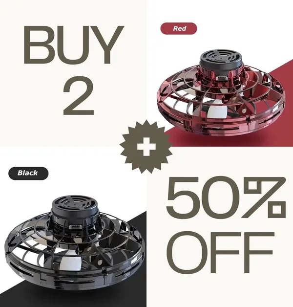 🔥 Hot Sales 🛸 Magical Flying Spinner🔥