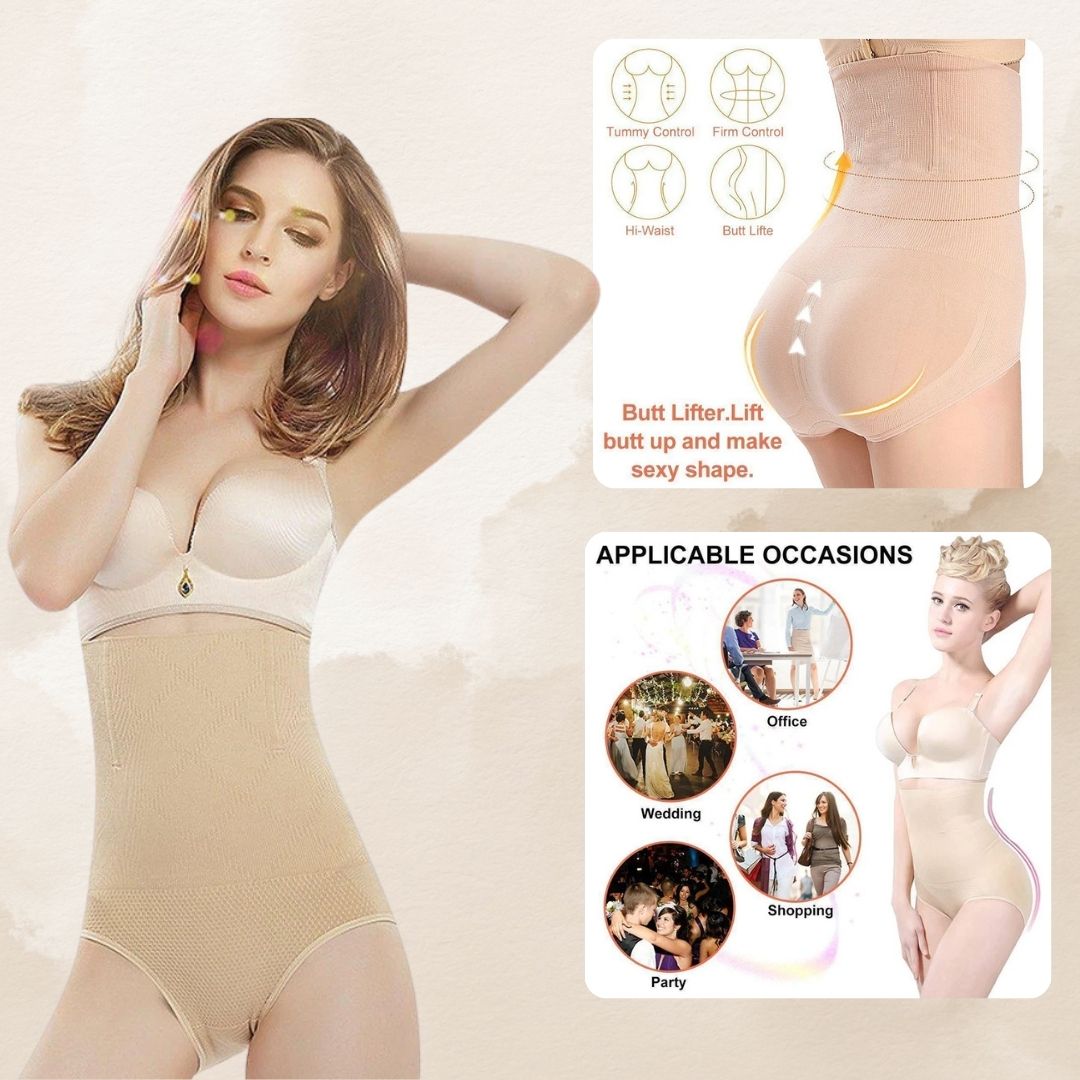 High Waist Tummy Control Shapewear Panties