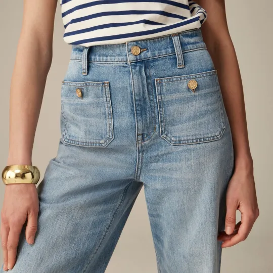 🎉LAST DAY 49% OFF👖Tummy Control Sailor Wide Leg Trouser
