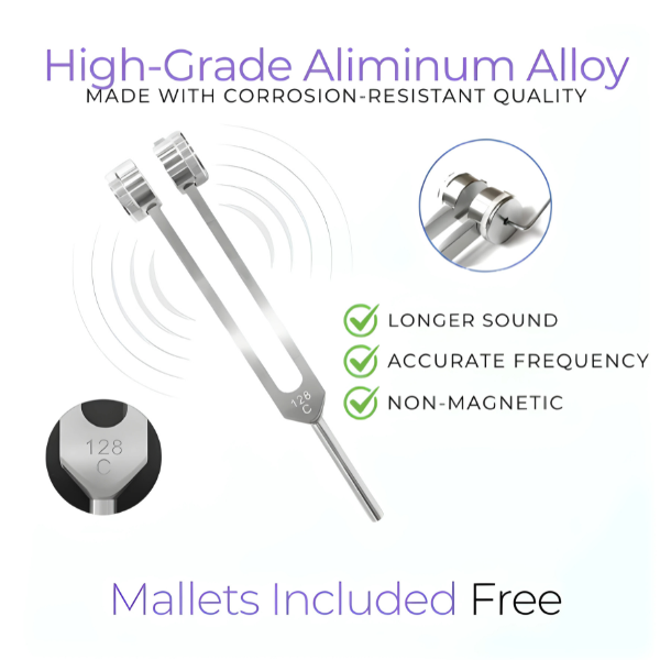 HarmoniFork | The 128Hz Therapy Instrument | Natural Pain & Stress Relief