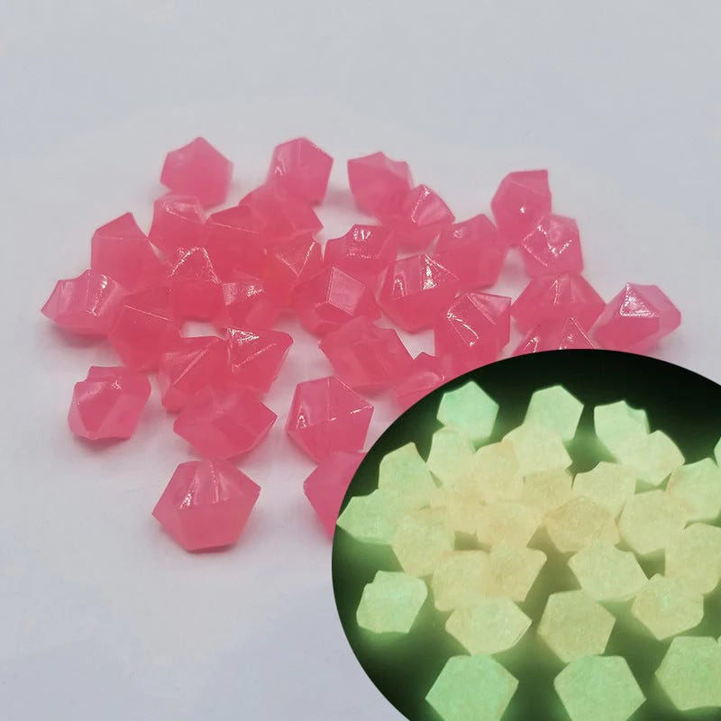 🌟300/600/900 Pcs Multicolor Glow - Outdoor Luminous Stones