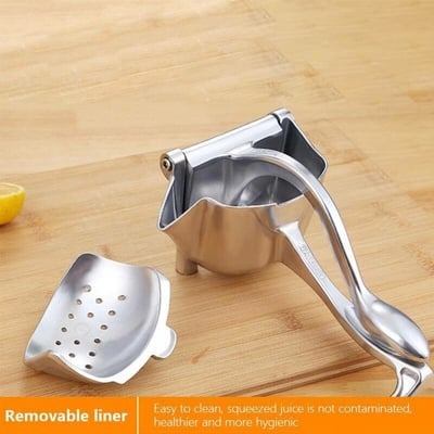 🍊✨ Aluminum Alloy Fresh Fruit Juice Extractor | Manual Fruit Squeezer for Healthy, Fresh Juices