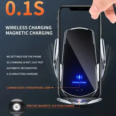 🎁2025 New Year Sale 50% OFF🔥15W Infrared Auto-sensing Wireless Fast Charging Car