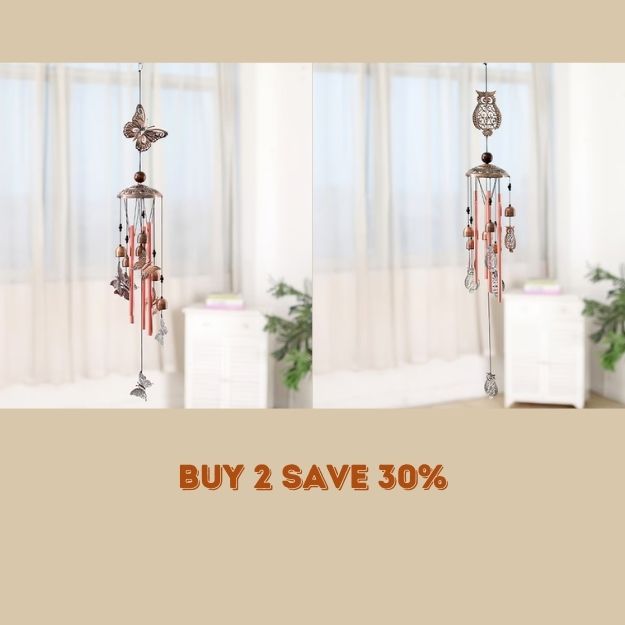 🎁Pure Hand-Made Copper Horse Wind Chimes
