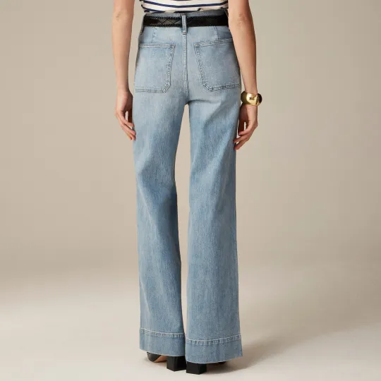 🎉LAST DAY 49% OFF👖Tummy Control Sailor Wide Leg Trouser