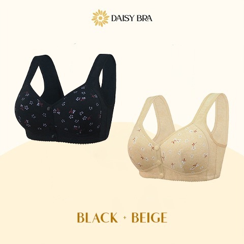 Daisy Bra - LAST DAY SALE 80% OFF - Comfortable & Convenient Front Button Bra