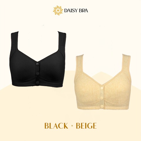 Daisy Bra - LAST DAY SALE 80% OFF - Comfortable & Convenient Front Button Bra