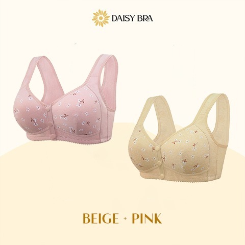 Daisy Bra - LAST DAY SALE 80% OFF - Comfortable & Convenient Front Button Bra